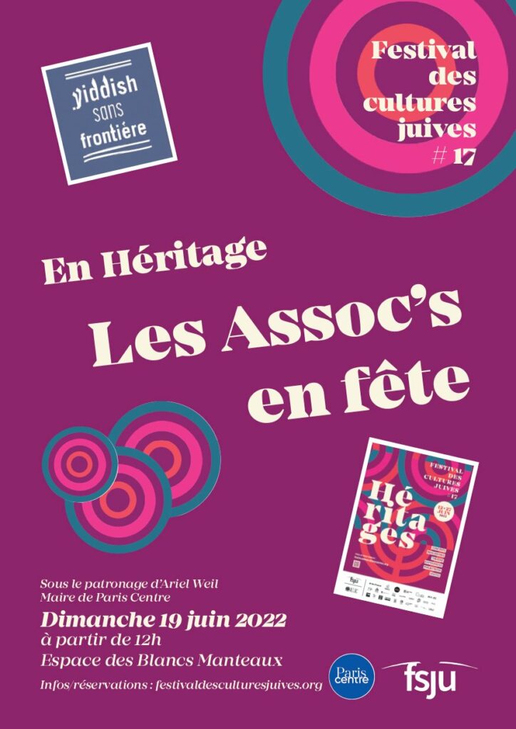 Festival Des Cultures Juives - Héritages Aux Mille Couleurs (2 ...